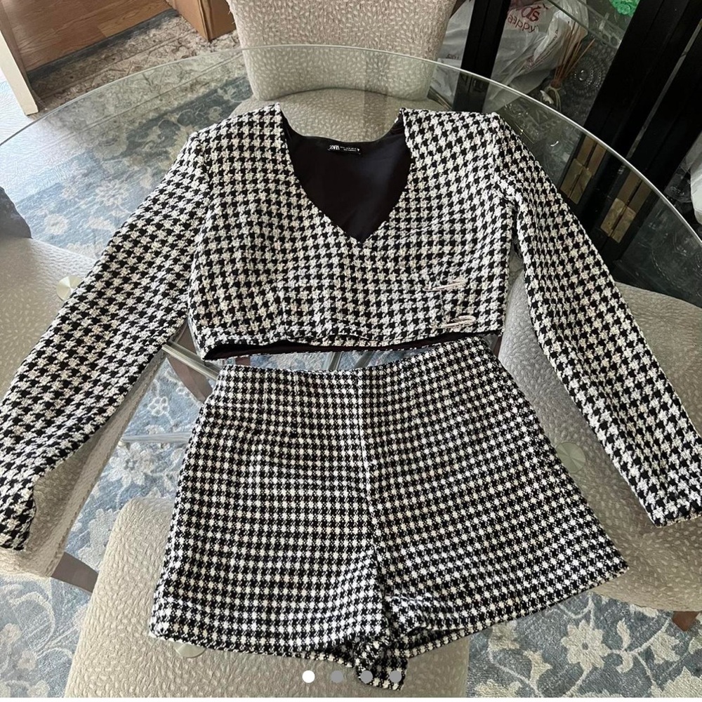ZARA Tweed Set